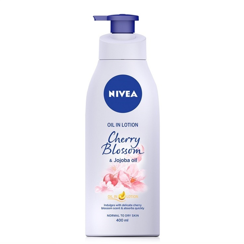 Nivea Cherry Blossom & Jojoba Oil Body Lotion - Image 2