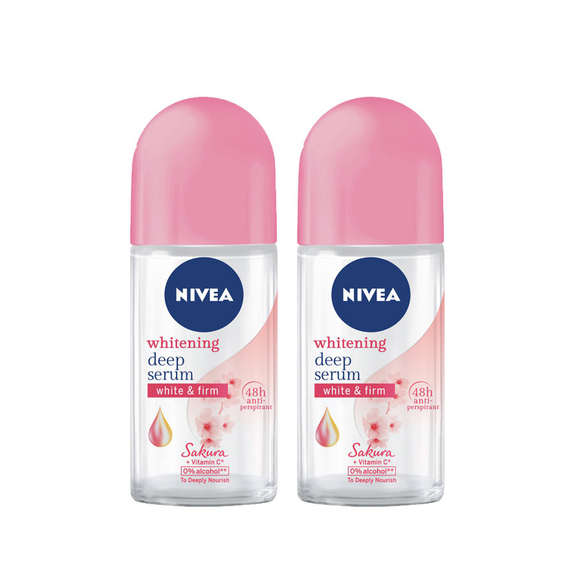 Nivea (Women) Whitening Deep Serum Sakura Roll On