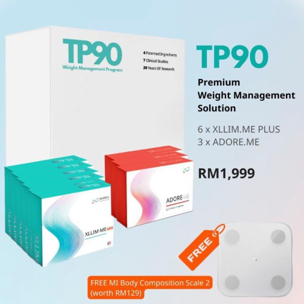 Nuwell TP90 Weight Management Bundle (Xlim.me plus & Adore.me) 6s + 3s (boxes)