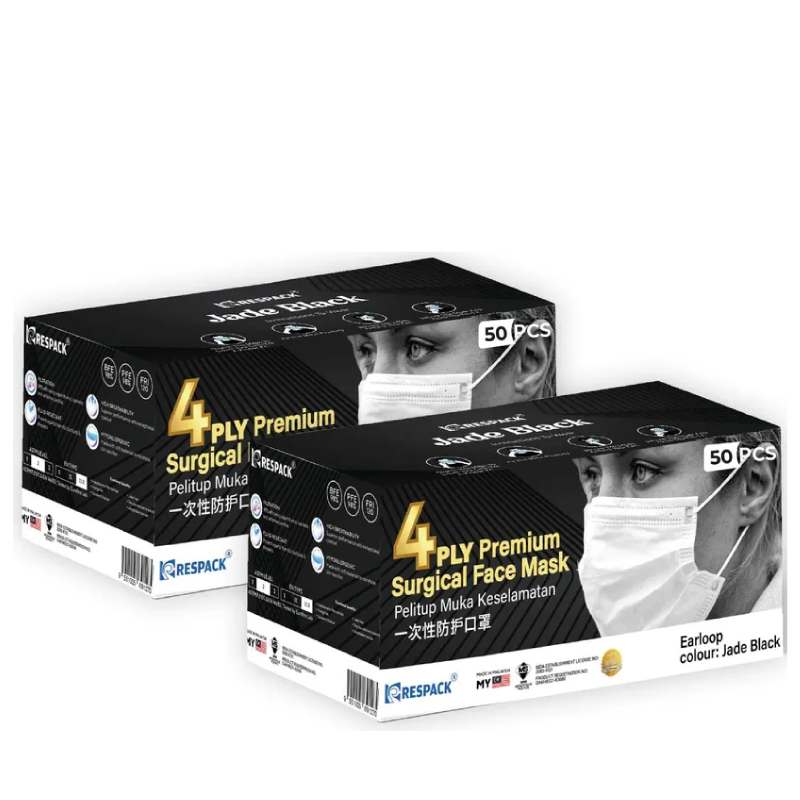 Respack Disposable Face Mask 4 Ply 50s - Image 2