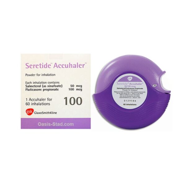 Seretide 50/100mcg Accuhaler