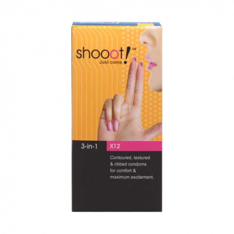 Shooot 3-In-1 Condom - Image 2