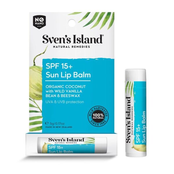 Sven's Island SPF 15+ Sun Lip Balm