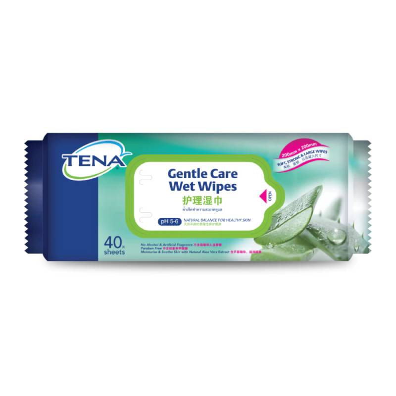 Tena Gentle Care Wet Wipes
