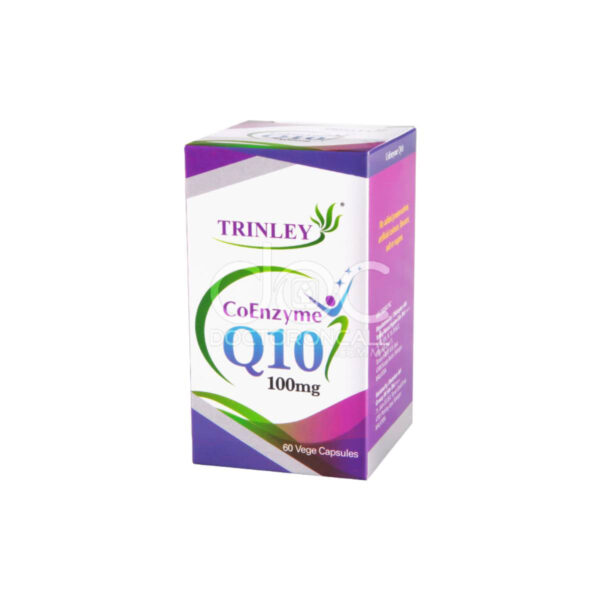 Trinley Coenzyme Q10 Vegecapsule 60 caps x 2 (twin pack)