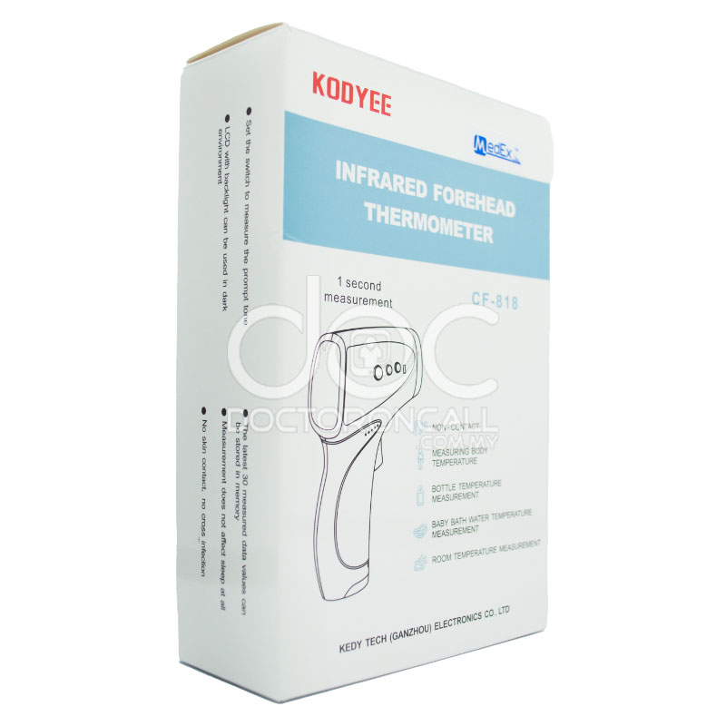 MedEz Kodyee Infrared Forehead Thermometer - Image 2