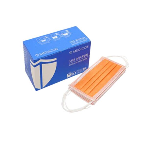 Medicos 4Ply Ultrasoft Sub Micron Surgical Face Mask 50s - Image 6
