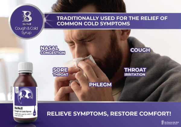 Biowell Cough & Cold Syrup - Image 2
