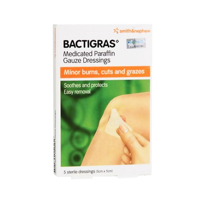 Smith & Nephew Bactigras (5cm x 5cm)