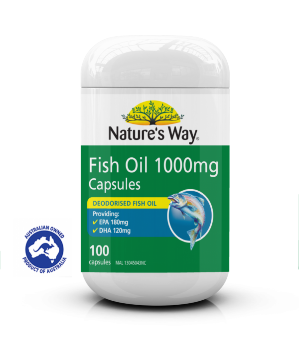 Nature's Way Fish Oil 1000mg Capsule