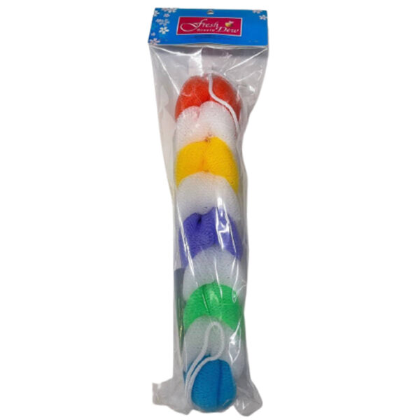 Fresh Dew Bath Belt Color Nylon Bath Sponge