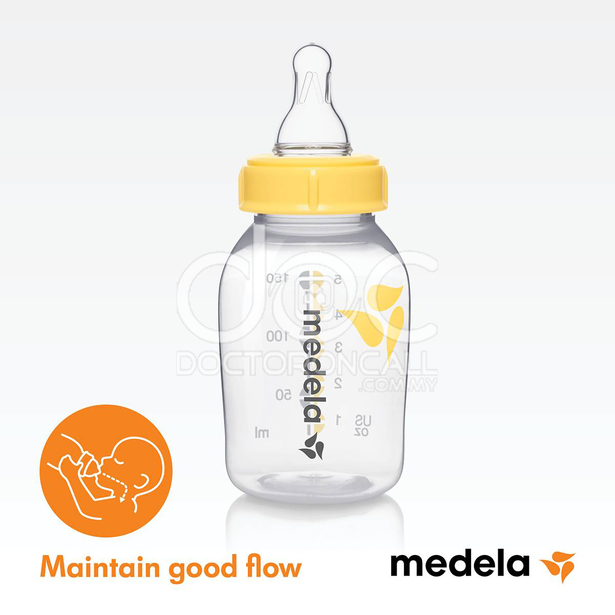 Medela Breast Milk Bottle with Teat - Image 2