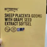 Nutribridge Sheep Placenta 600mg Softgel (With Grape Seed Extract) 30s