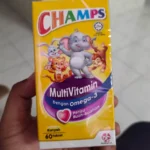 Champs Multivitamin with Omega-3 Chewable Tablet (Fruity) 60s