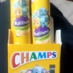 Champs Multivitamin Lysine + Prebiotics Effervescent Tablet (Yogurt) 30s
