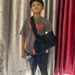 Jordan Arm Sling Premium Breathable Black (Free Size)