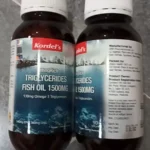 Kordel's OmegRich Triglycerides Fish Oil 1500mg Softgel 90s x2