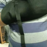 Jordan Arm Sling Premium Breathable Black (Free Size)