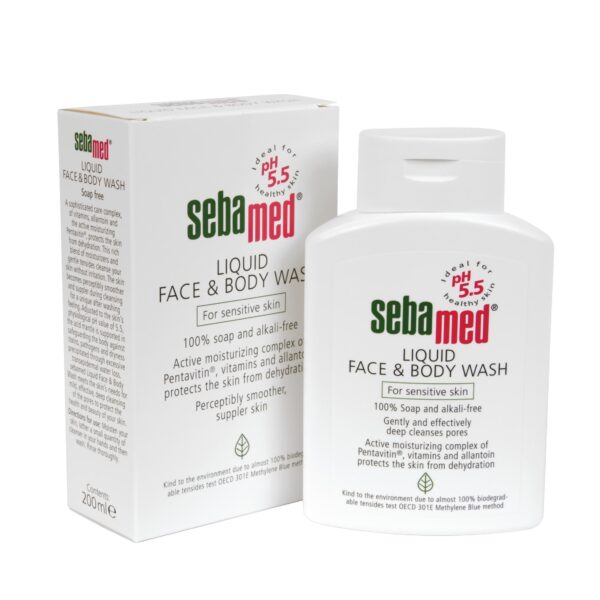 Sebamed Liquid Face And Body Wash