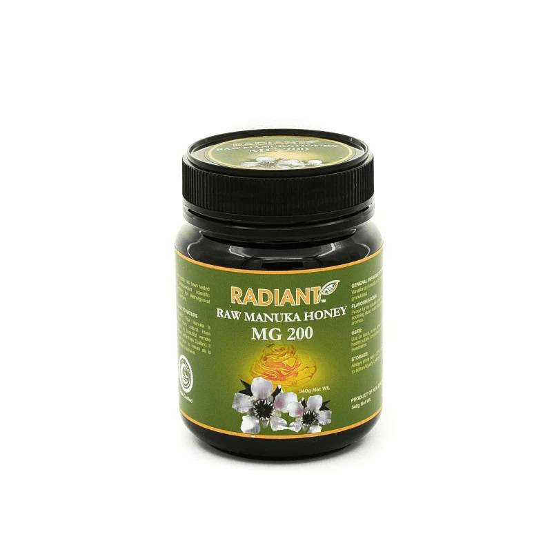 Radiant Raw Manuka Honey MG 200 Natural
