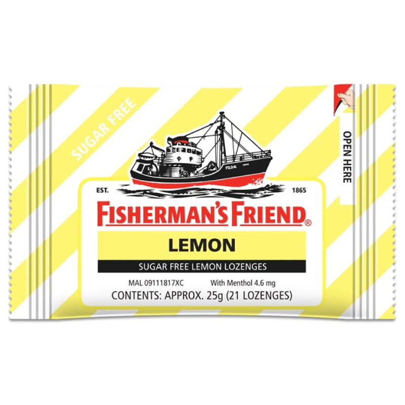 Fisherman's Sugar Free Lemon Lozenges