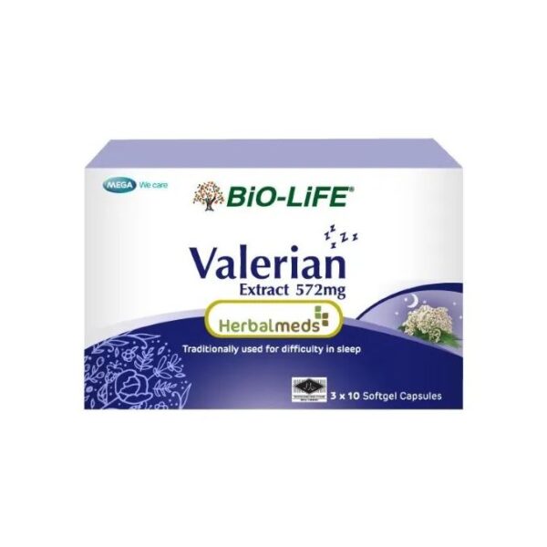 Bio-Life Valerian 572mg Capsule