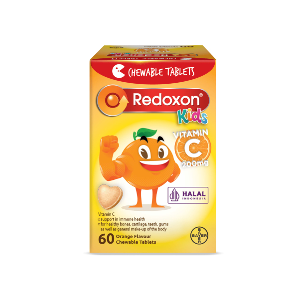 Redoxon Kids Vitamin C 200mg Chewable Tablet