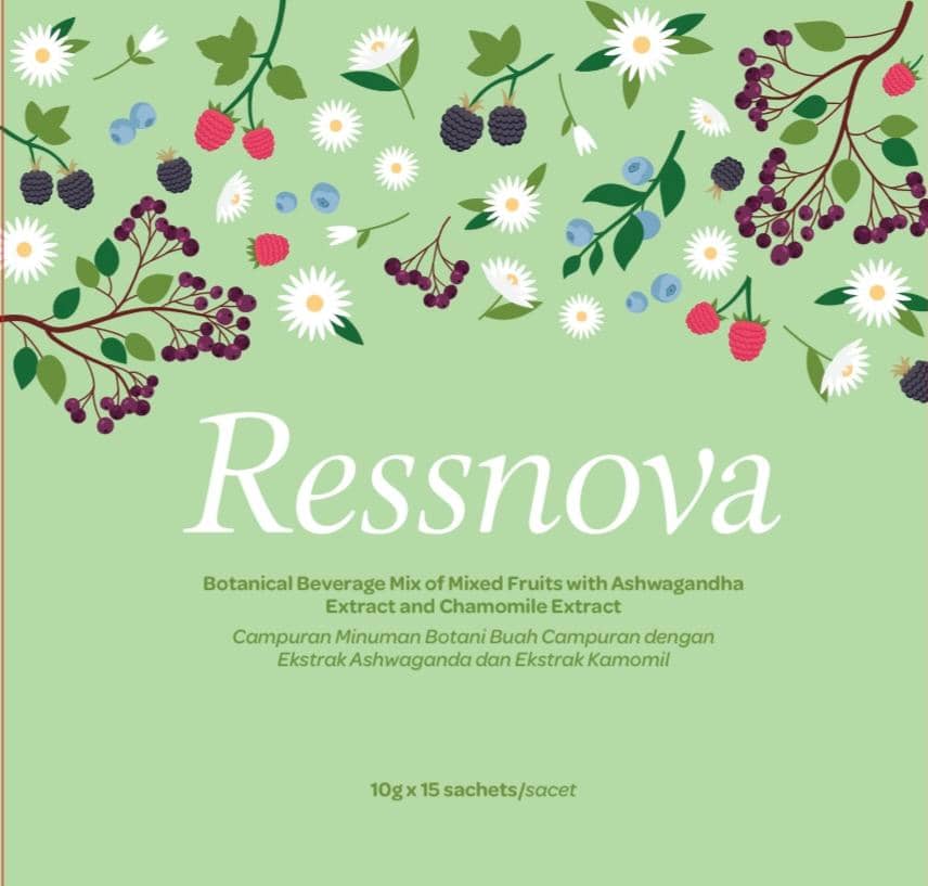 RESSNOVA: Ashwagandha-Holixer Berry Flavoured Premix