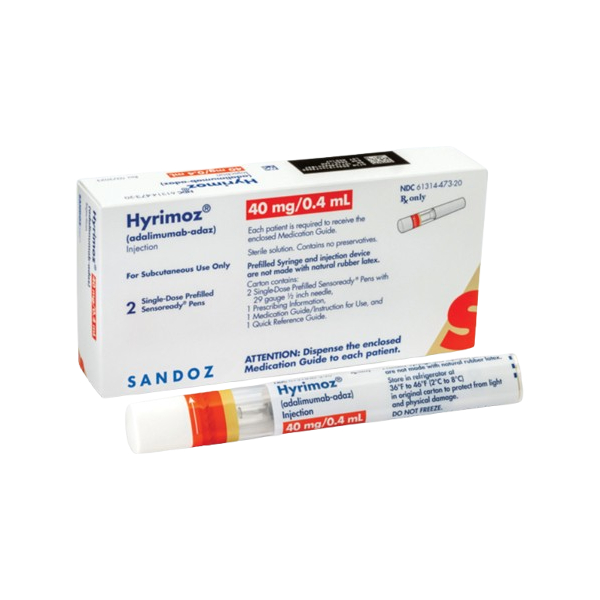 Hyrimoz 40mg/0.4ml Injection In Pre-Filled Syringe